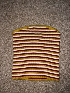 American Eagle Striped Tube Top